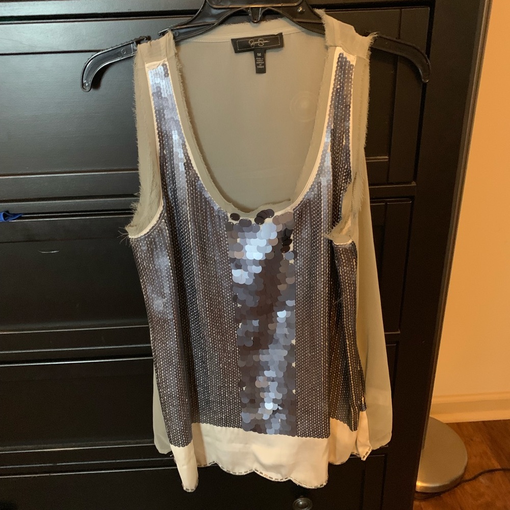Jessica Simpson Sequin Tank